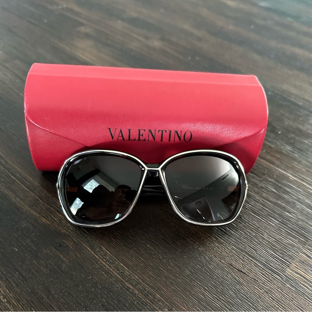 Valentino sunglasses with case